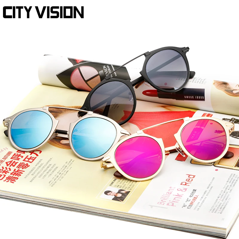 CALIFIT бренд кошачий глаз модные солнцезащитные очки с зеркальным покрытием линз