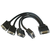 lfh60 to 4 vga dms 60 pin low force helix special graphics video output conversion cable