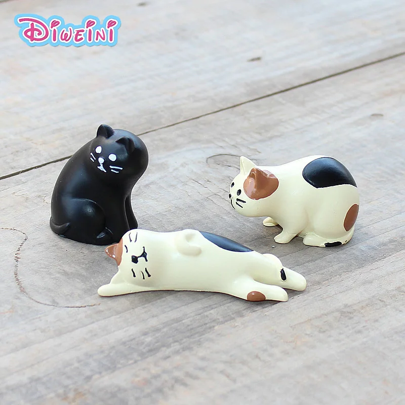 Классическая модель Кота Decole миниатюрная фигурка животного сказочный сад