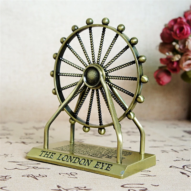 15 см Высота Лондонский глаз небо колесо обозрения Англия сувениры модель здания