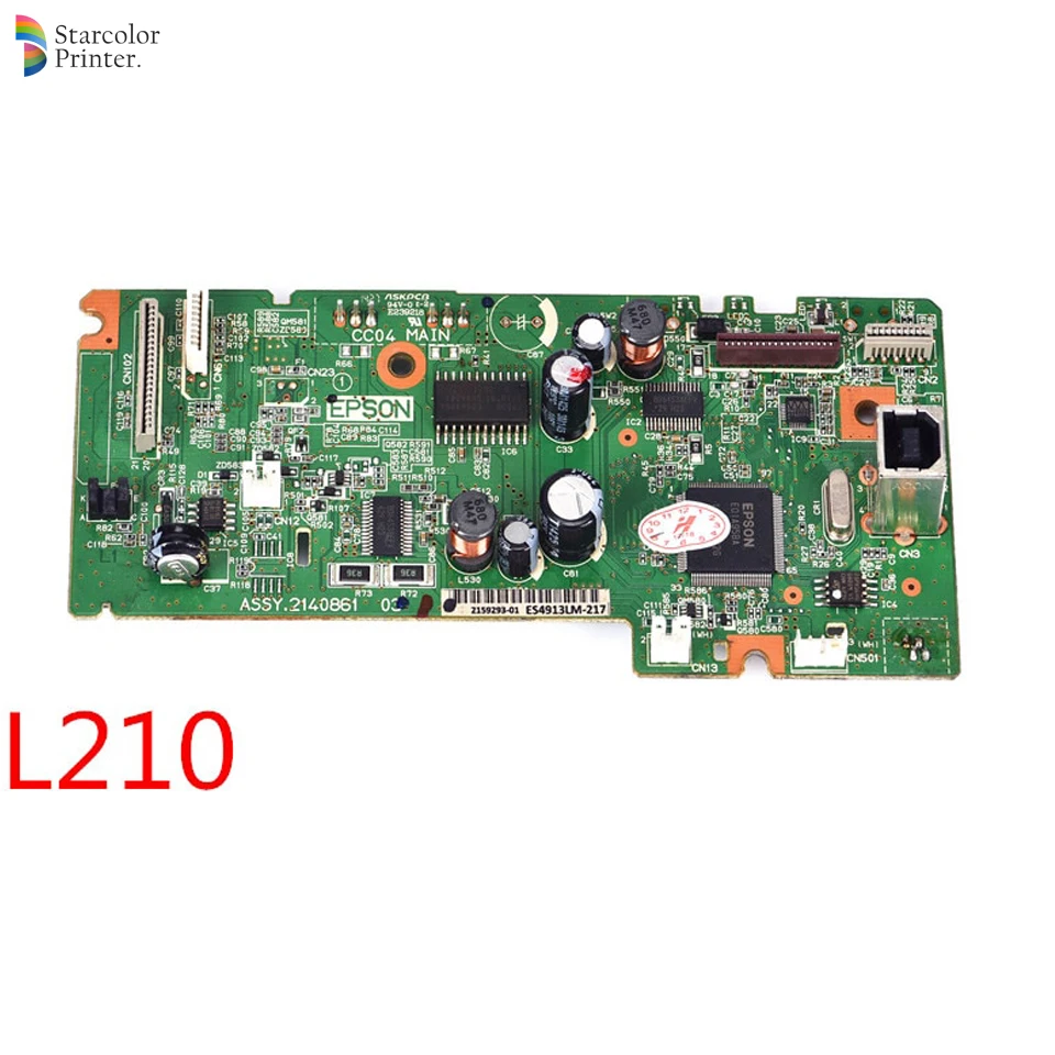 Основная плата Материнская плата панель форматирования для Epson L220 L355 L210 L365 L555 L1300 1400 T1110 L565 L800 L100 R2000 L200 T110printer