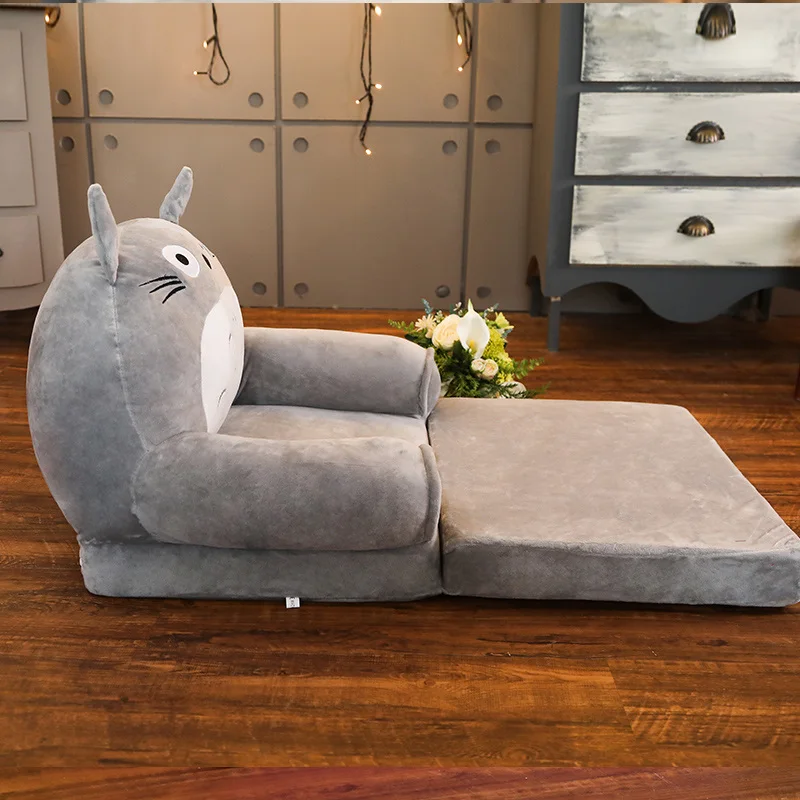 Ленивый Kawaii диван детский диван татами мультфильм складной диван плюшевая игрушка креативная спинка детский подарок на день рождения хорошее качество