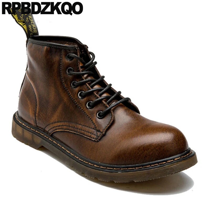 Армейские военные бордовые мужские ботильоны с мехом уличные ботинки до