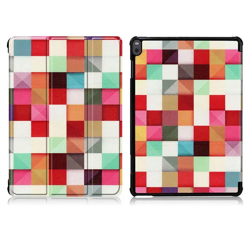 P008 Чехол для lenovo Tab P10 TB-X705F TB-X705L 10," Smart Cover Funda Tablet тонкий защитный чехол с подставкой+ стилус+ пленка - Цвет: P008