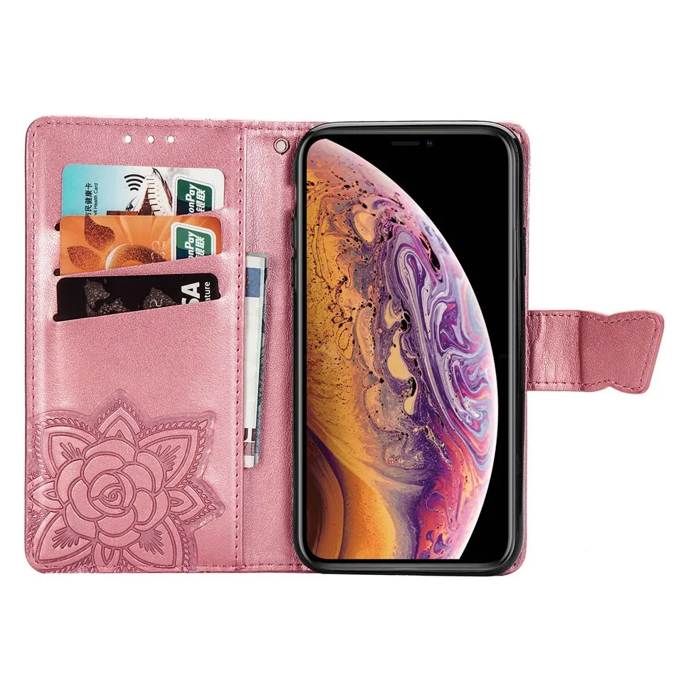 Кожаный чехол-книжка для iPhone 11 Pro XS MAX XR X 8 7 6 6S Plus чехол-накладка чехол для телефона s для iPhone 8 Plus 11 Pro Max