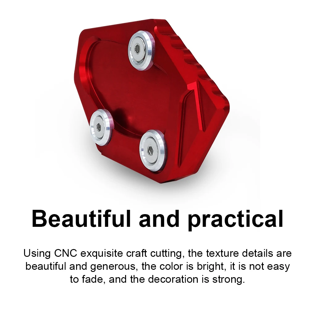 CROSSSUNAI мотоциклетные подножка боковая подставка удлинитель опорная пластина для