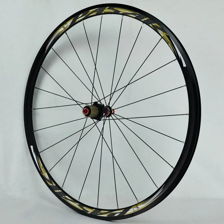 Горячая 700C колеса из углеродного волокна bmx дорожное Велосипедное колесо 30 мм обод из алюминия дорожный набор V/C тормозные велосипедные колеса