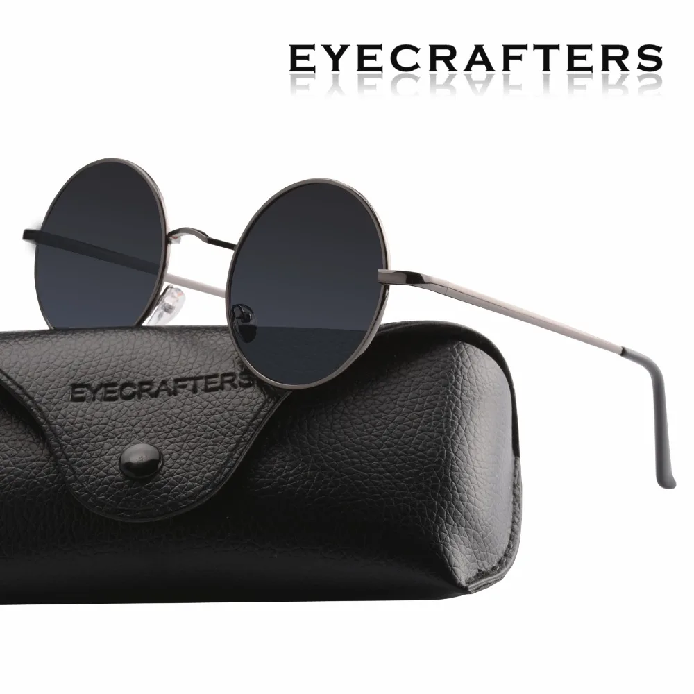 Солнцезащитные очки круглые для мужчин и женщин классические поляризационные