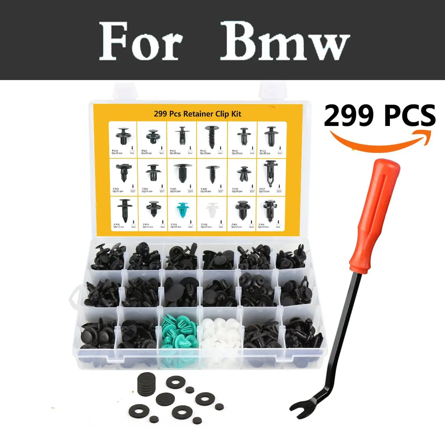 299 шт. крепеж для автомобильного крыла крепежные детали инструмент автомобильная