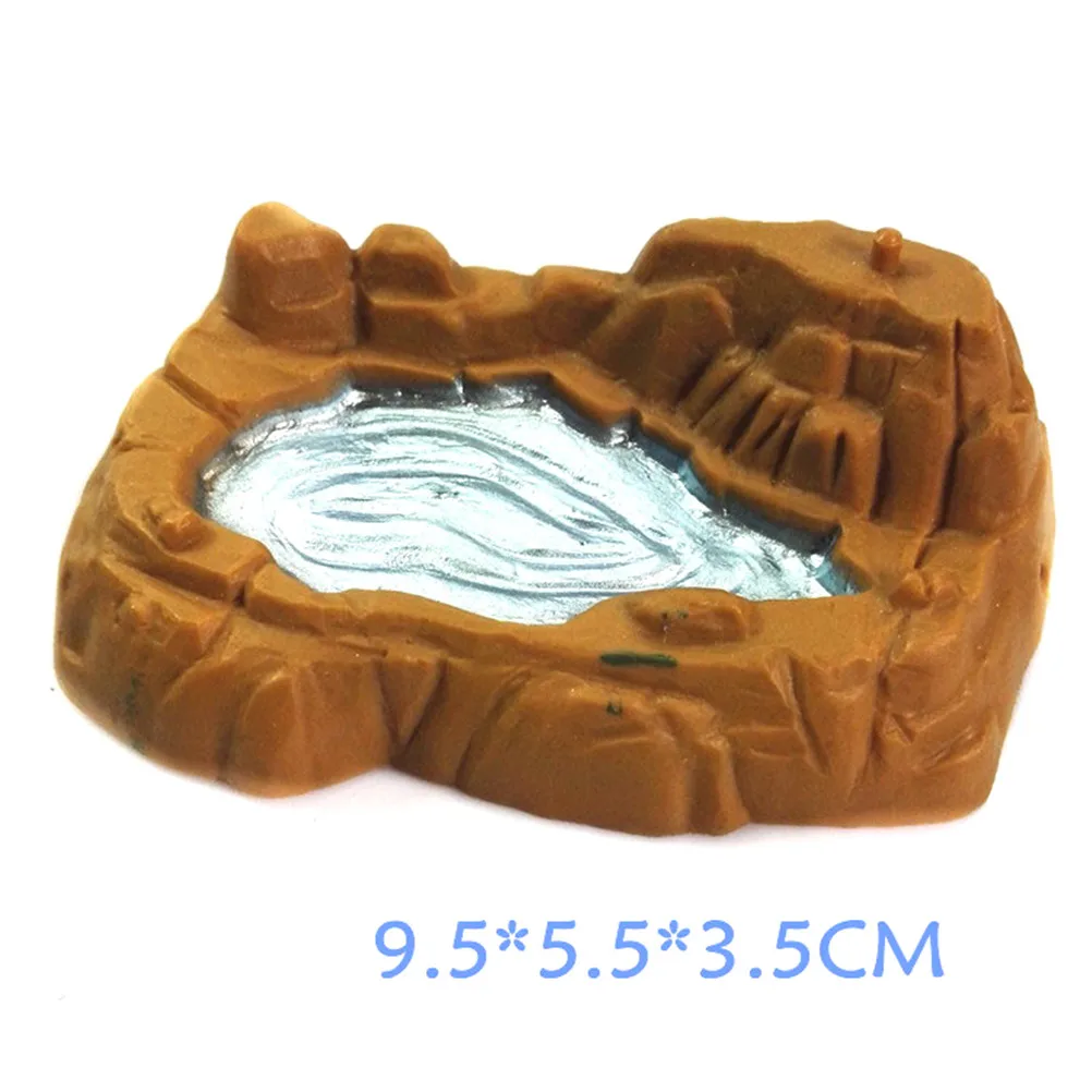 Пластиковая игрушка тираннозавр рекс динозавр лесной пейзаж набор моделей