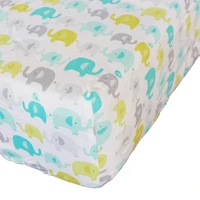 cotton crib fitted sheet soft baby bed mattress cover protector cartoon newborn bedding crib sheet for cot size 28x52