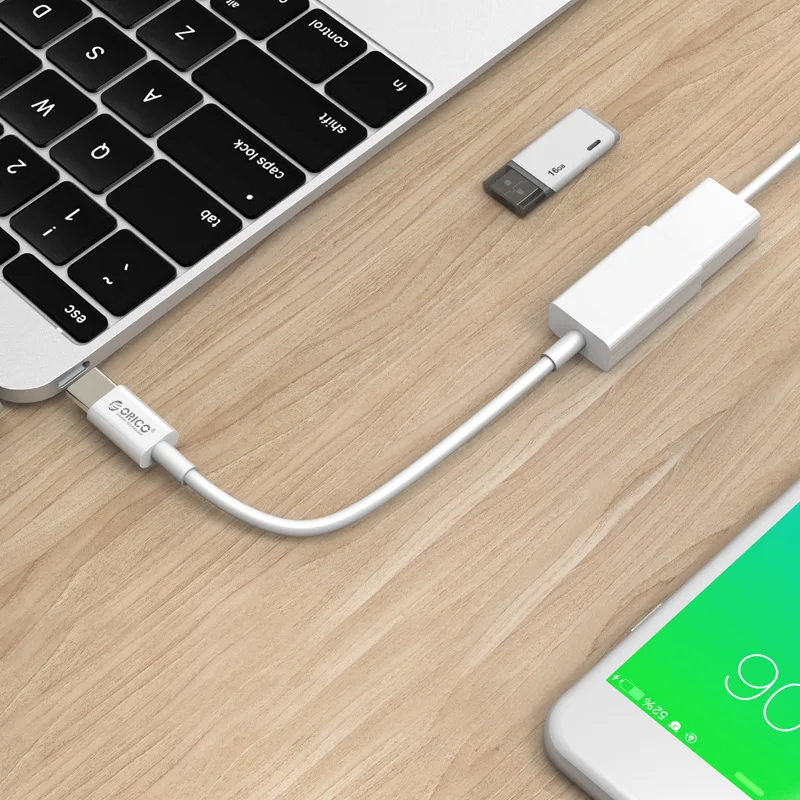 OTG адаптер ORICO CT2 Type C для USB 2 0 кабель передачи данных MacBook расширенный U диск мыши
