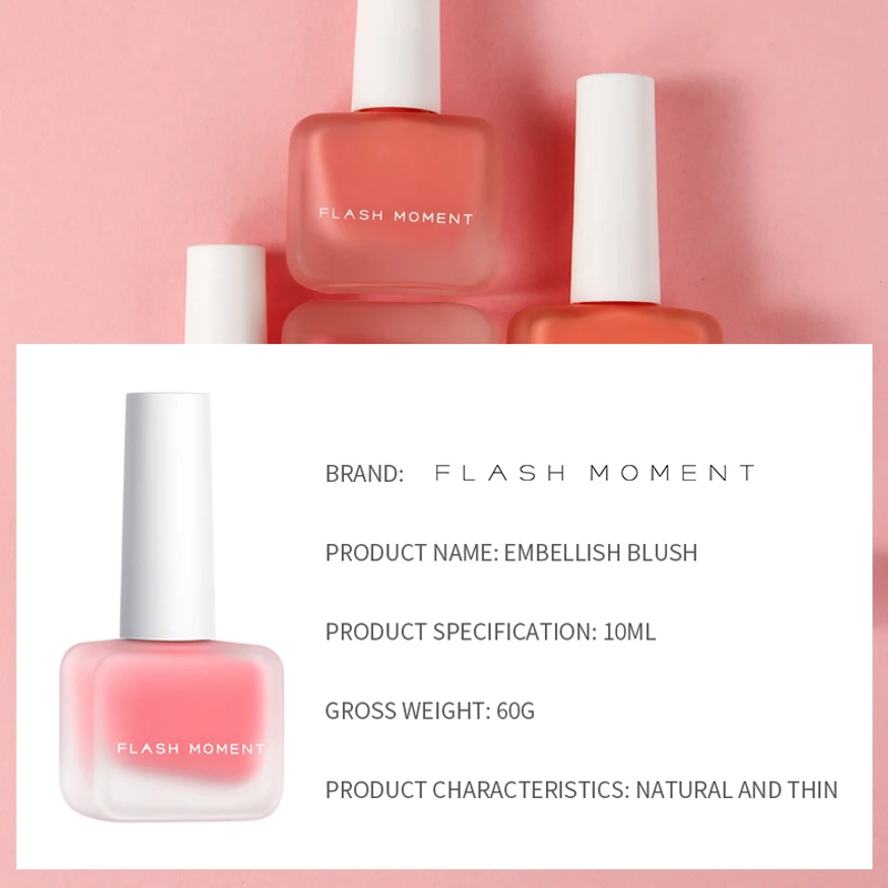 5 цветов румяна для макияжа гладкий шелковистый персиковый натуральный