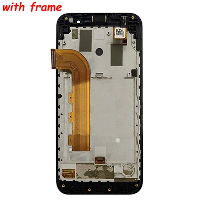 with frame Для ASUS Zenfone Go ZB500KL ЖК-экран X00AD ЖК-дисплей сенсорный экран дигитайзер сенсорная стеклянная панель в сборе рамка - Цвет: with frame