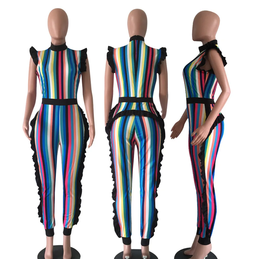 PULBEANISS 2018 летние женские комбинезоны сексуальные длинные брюки комбинезон Фитнес