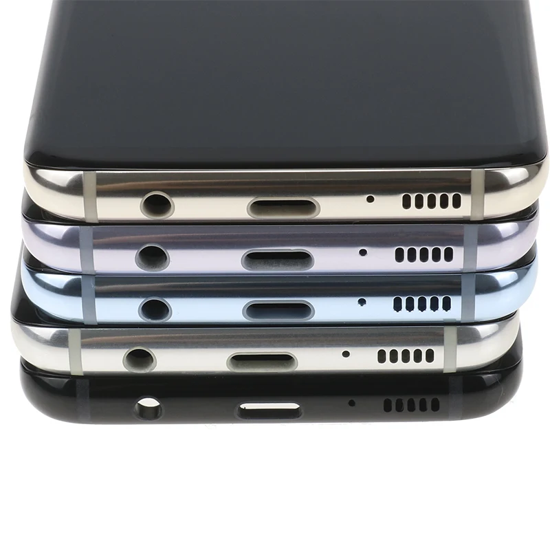 Супер AMOLED для Samsung Galaxy S8 S8 plus G950 G950F G955fd G955F сгоревший теневой ЖК-дисплей с цифрователь для сенсорного экрана