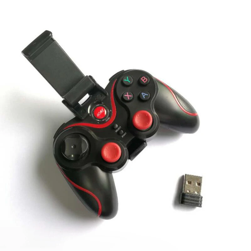 Z6 stand adapter Беспроводной Android геймпад Z6 X3 беспроводной джойстик игровой контроллер bluetooth BT3.0 джойстик для мобильного телефона планшета ТВ коробка держатель - Цвет: Z6 stand adapter