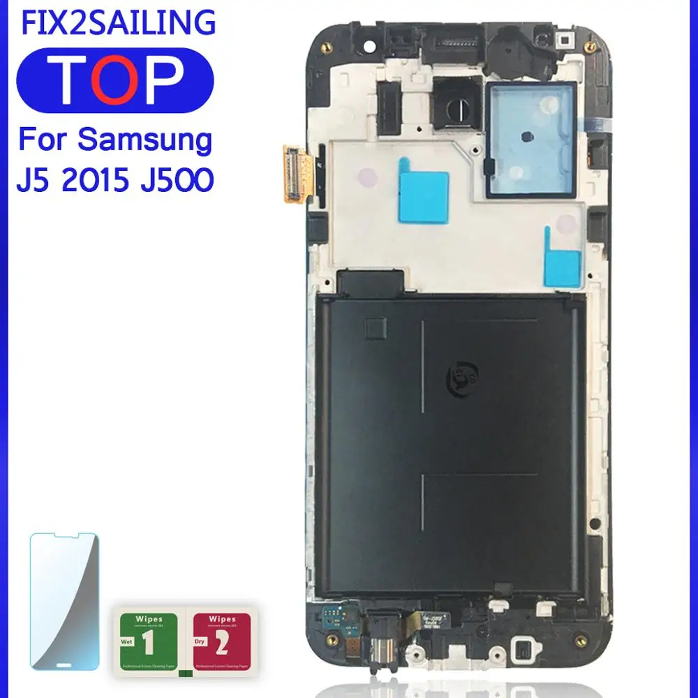 Для Samsung Galaxy J5 J500 J500F J500FN J500M J500H 2015 AAA + TFT ЖК дисплей 100% протестированный рабочий