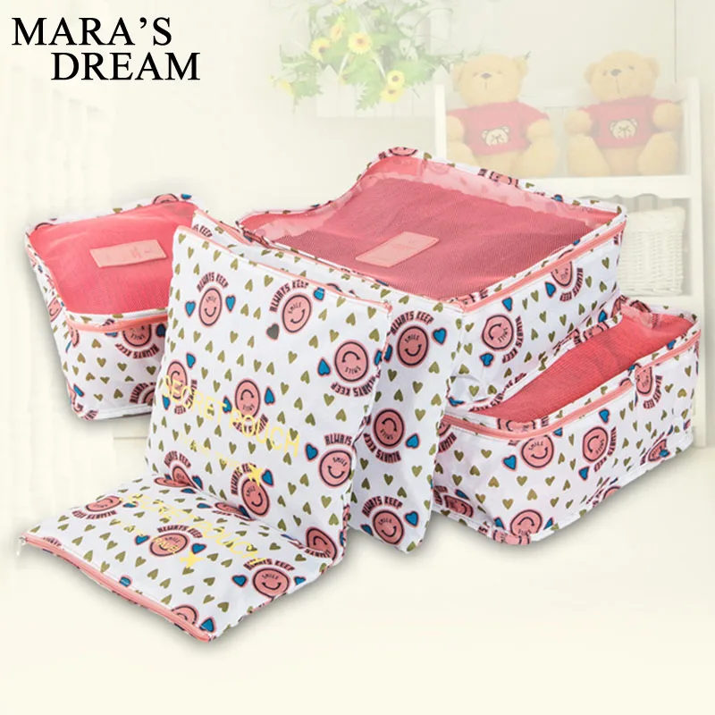 Сумка Mara's Dream 6 шт./компл. дорожная сумка из ткани Оксфорд высокого качества