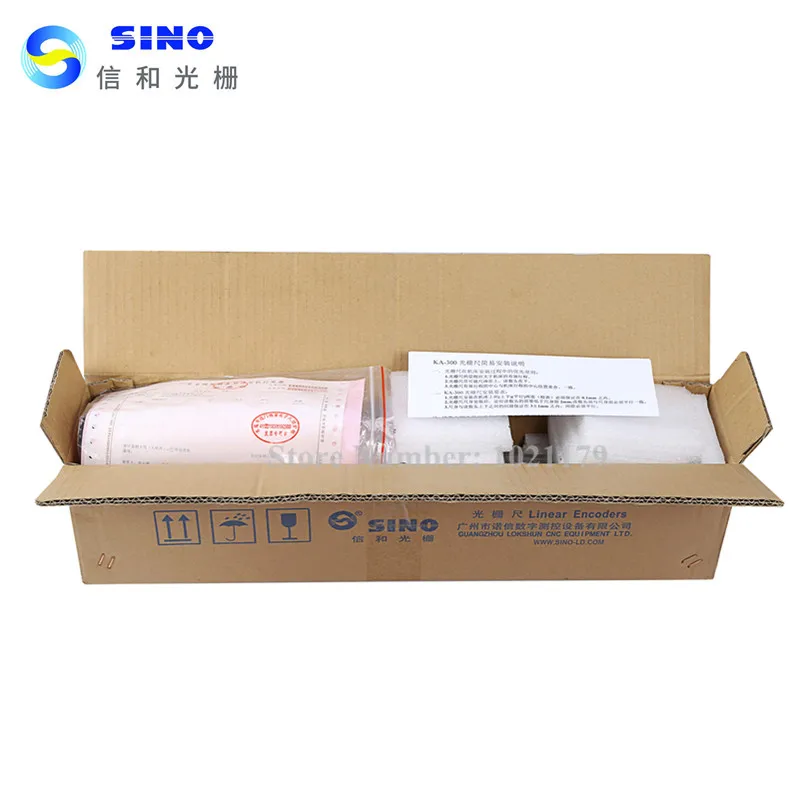 Sino SDS2MS 2 оси цифровой индикации DRO комплект и 2 шт. SINO KA300 линейная шкала линейный энкодер измерительной линейки