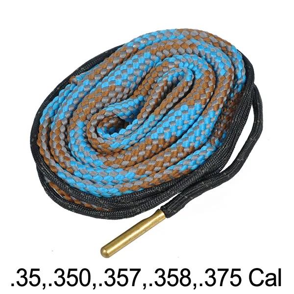 35 350 357 358 375 Пистолет для чистки. 17. 22. 30. 38 284. 308. 41. 243 6 мм, 7 мм, 9 мм фузил/охотничий Диаметр Змея/винтовка комплект для чистки пистолета boresnake - Цвет: 35 350 357 358 375