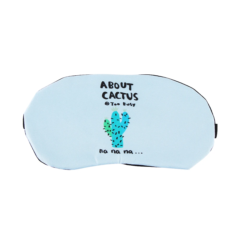 1 шт. модная мультяшная Милая маска для сна с изображением животных мягкая