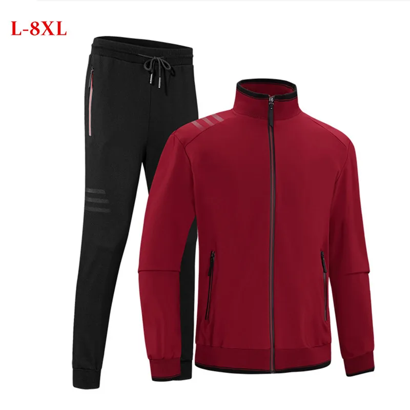 Комплект из 2 предметов спортивный костюм для мужчин брендовая Осенняя Толстовка