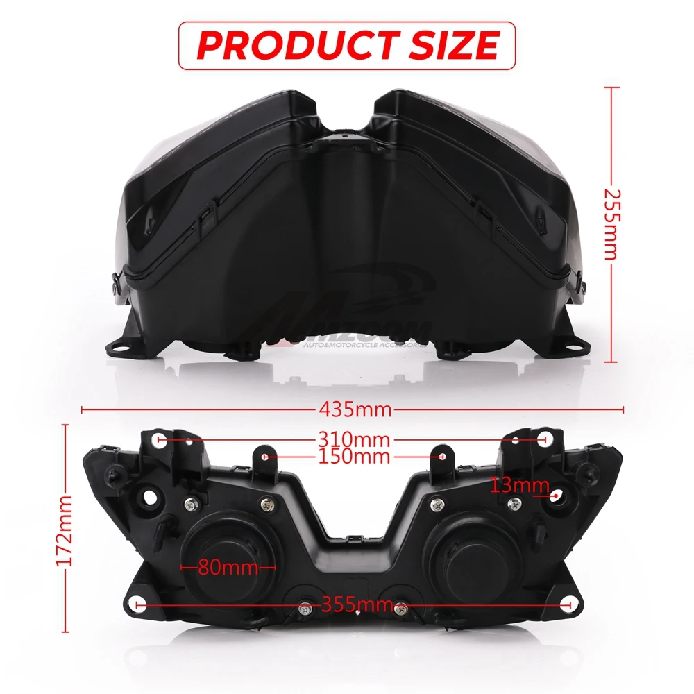 Фары для мотоциклов фары головного света в сборе Kawasaki NINJA 300 2013 2014 2015 VERSYS 650 1000 2016| |