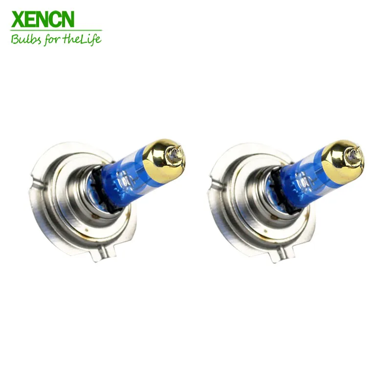 XENCN Xenon H7 12V 100W 4300k Gold Diamond Замена автомобильных фар галогенная Автомобильная противотуманная фара 30% больше Свет 75 м луч 2 pos