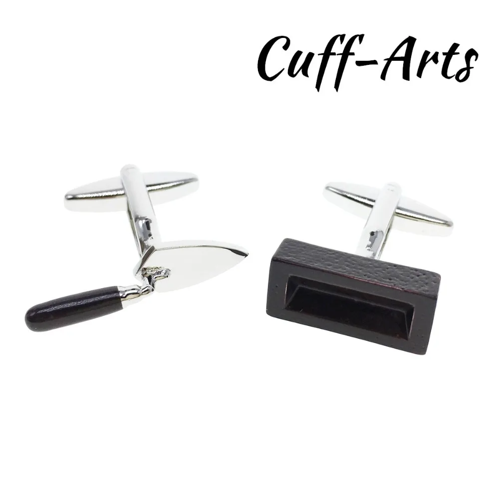 Запонки для мужчин s строители запонки рубашки звенья подарки Для Манжет от