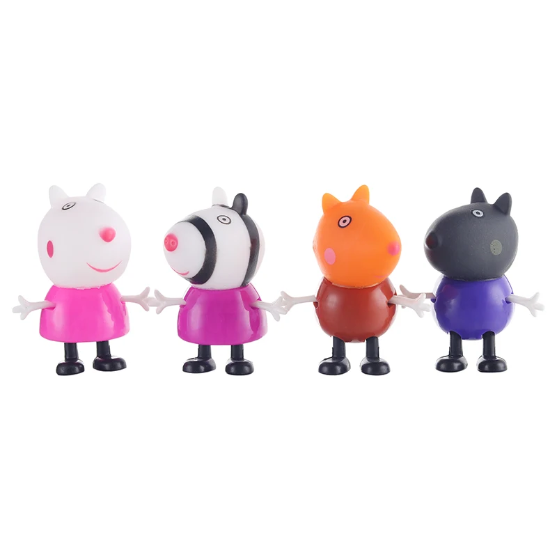Свинка Пеппа маленькая девочка Джордж и друзья Susie Perusia изображение фигурка кукла