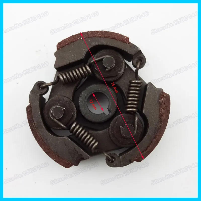 Сверхмощный стальной клатч 2 тактный с прокладками пружины для 47cc 49cc minimoto