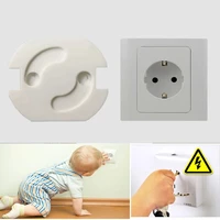 baby safety rotate cover 2 holes eu standard children electric protection socket plastic baby locks child proof socket