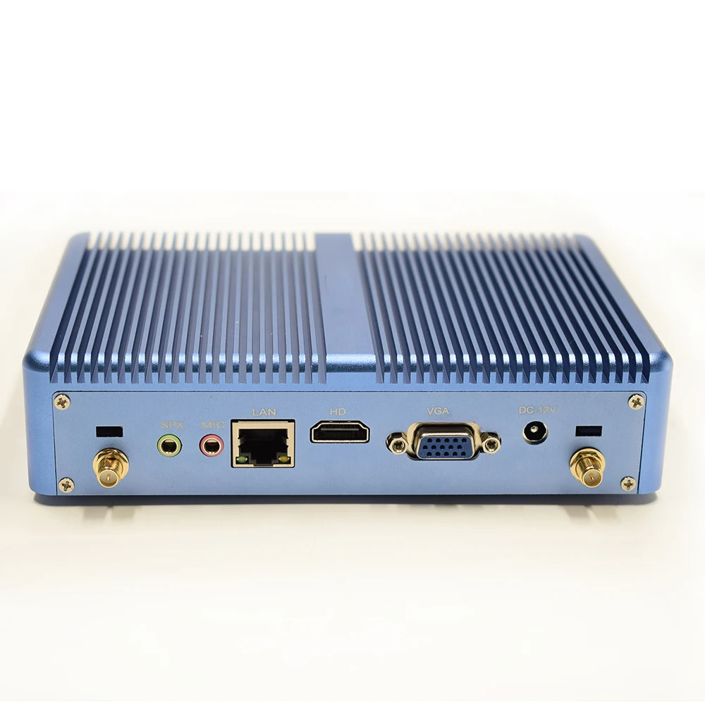 Bestellen Core I5 7200U I7 5500U HYSTOU Fanless Mini PC Windows 10 HDMI VGA 300M WIFI HTPC Mini-computer Linux I3 7100U 4K TV Box Pc