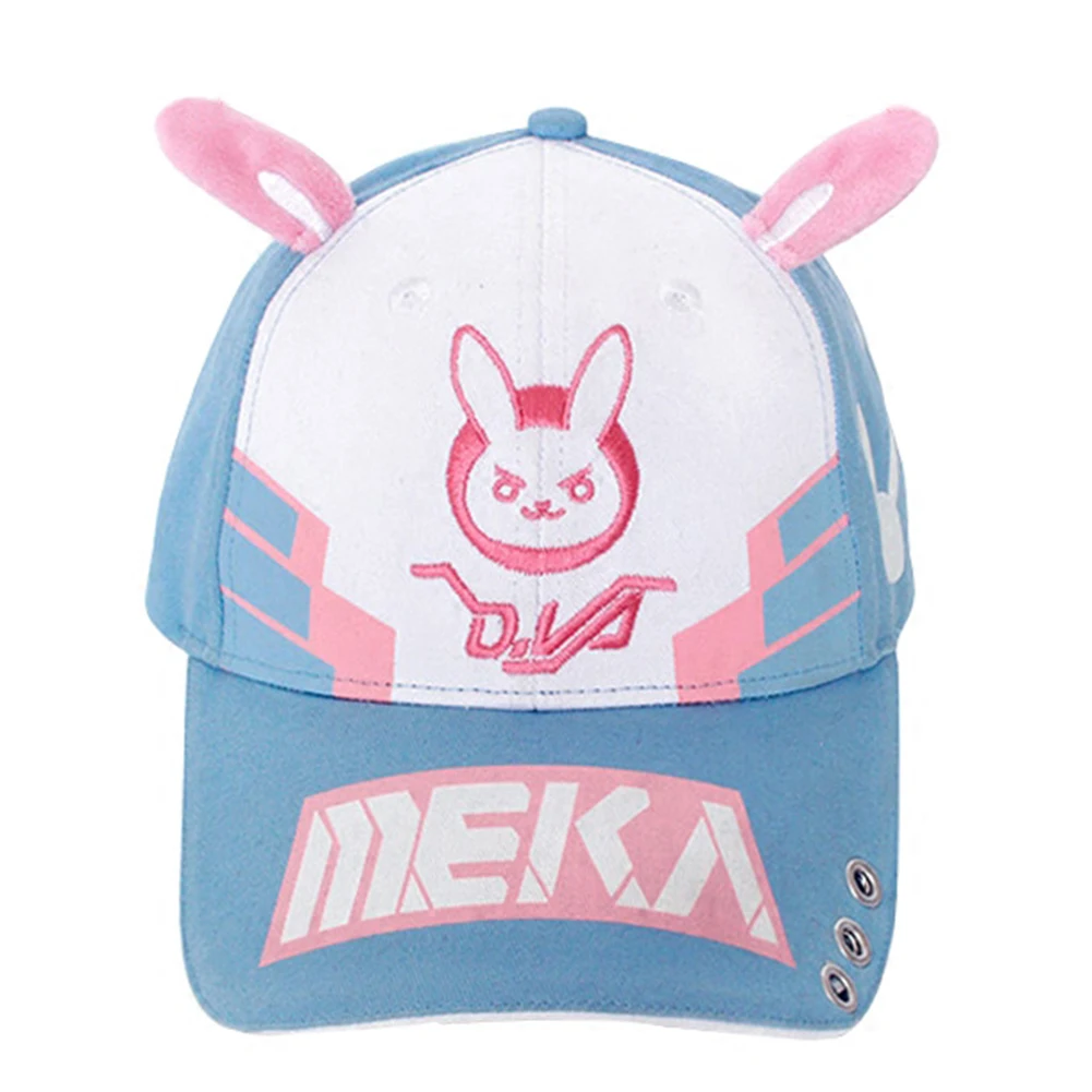 Brdwn Owatch Alices Приключения унисекс D.Va Alice с кроличьими ушками бейсболка для косплея