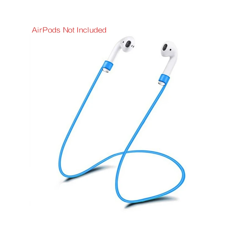 4 1 шт. для AirPods силиконовый анти-потерянный шейный ремень беспроводные наушники струнная веревка шнур для наушников Аксессуары для наушников - Цвет: 4