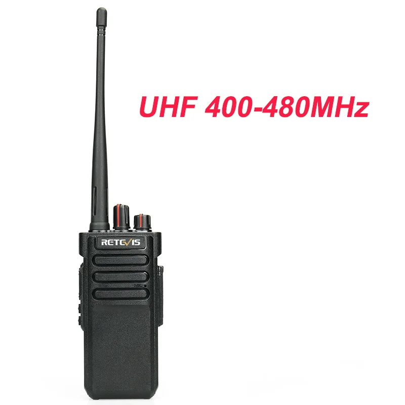 UHF 400-480MHz Высокомощная рация Retevis RT29 UHF VHF VOX Scrambler Scan IP67 двухсторонняя радиостанция кв приемопередатчик водонепроницаемый опционально - Цвет: UHF 400-480MHz