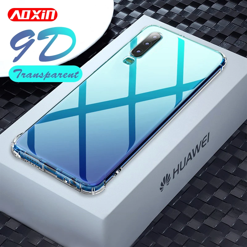 AOXIN 9D Прозрачный чехол для телефона huawei P20 P30 Pro облегченный задний Чехол для Huwei P30 lite P20 Pro 3D Мягкий ТПУ силиконовый чехол