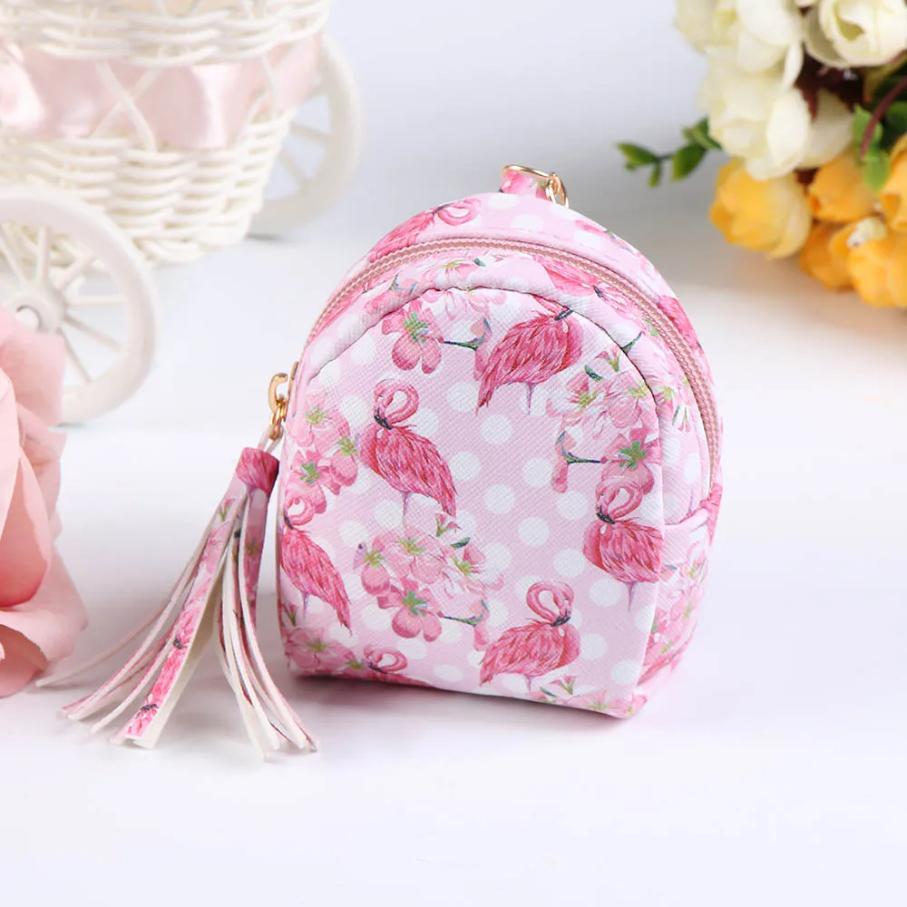 Pink Polka-dot Лидер продаж, кошельки для монет с единорогом, расшитые блестками, сумки для женщин, сумки для денег, женские кошельки для девочек, милые детские кошельки, каваи, кошелек, держатель для карт - Цвет: Pink Polka-dot