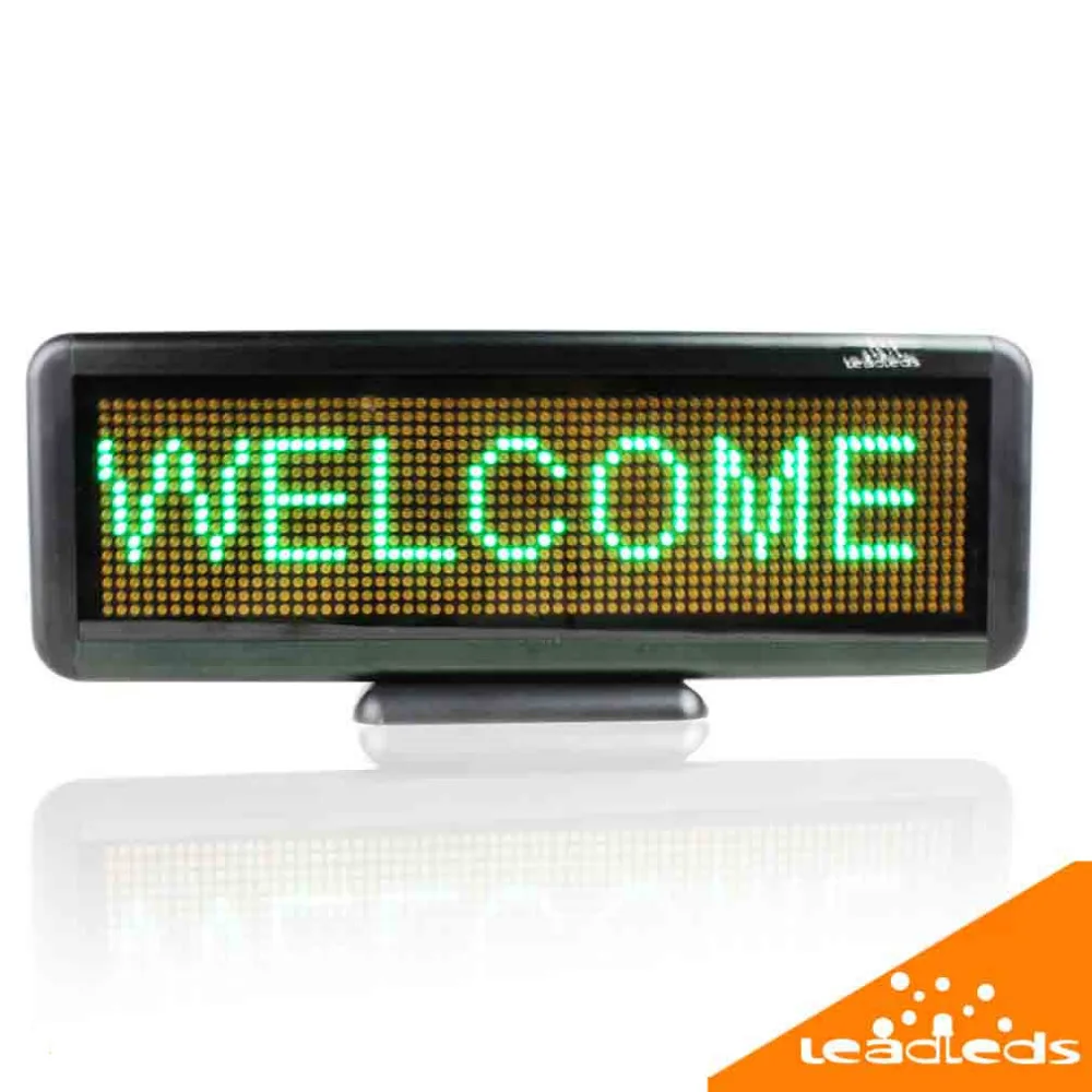 Зеленая светодиодная вывеска/магазинпрокрутка Электронная панель дисплея