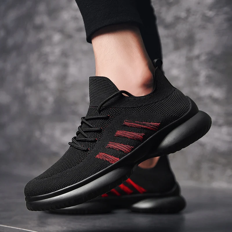 Plus Size Men Running Shoes Breathable Sport Sneakers Comfortable Luxury Brand Walking Trainers Zapatillas Hombre Basket Homme | Спорт и