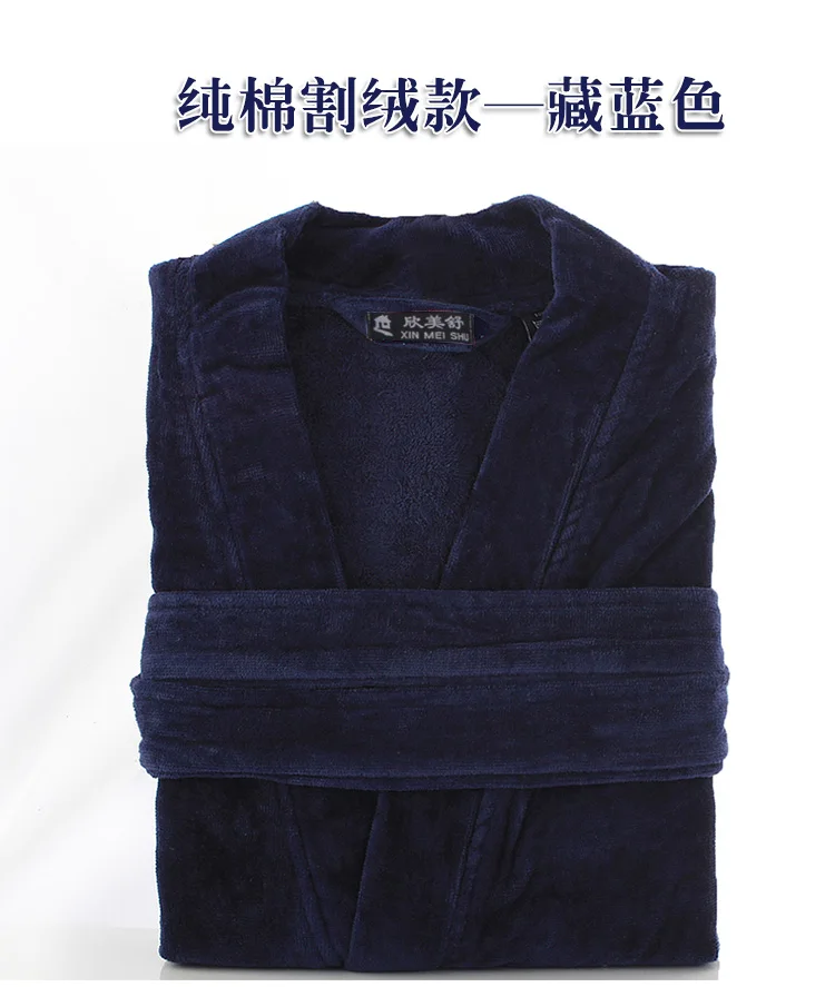 Мужской банный халат без воротника размер XXXL|bathrobe men|men bathrobebig mens bathrobes |