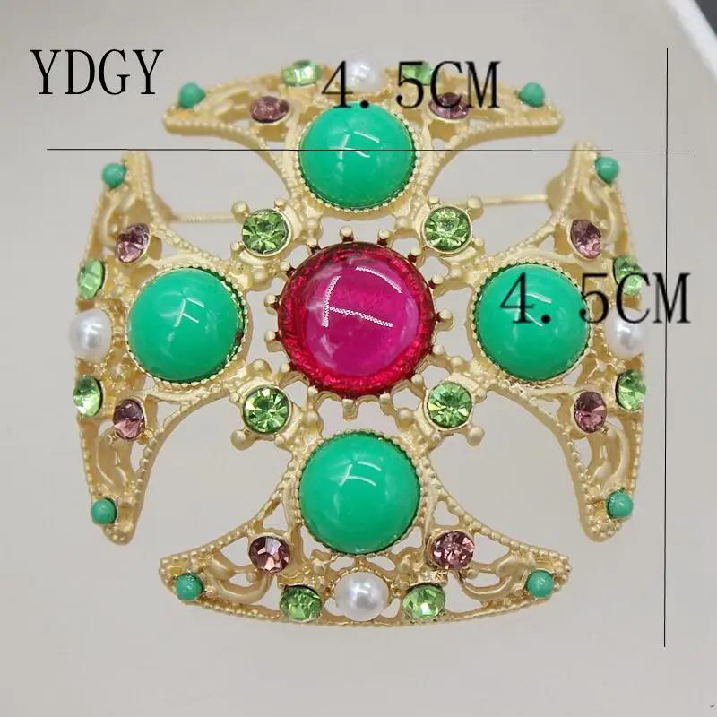 YDGY в стиле барокко, креативная Геометрическая булавка, модная женская булавка, свадебные аксессуары, Женские Ювелирные изделия, новинка