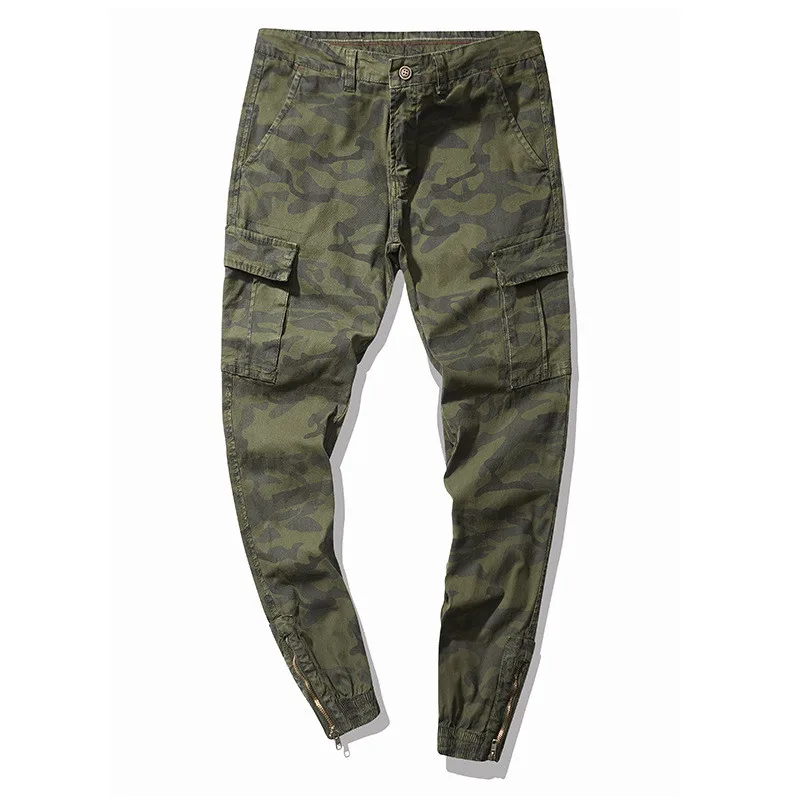 Мужские камуфляжные брюки карго MORUANCLE с несколькими карманами тактические в