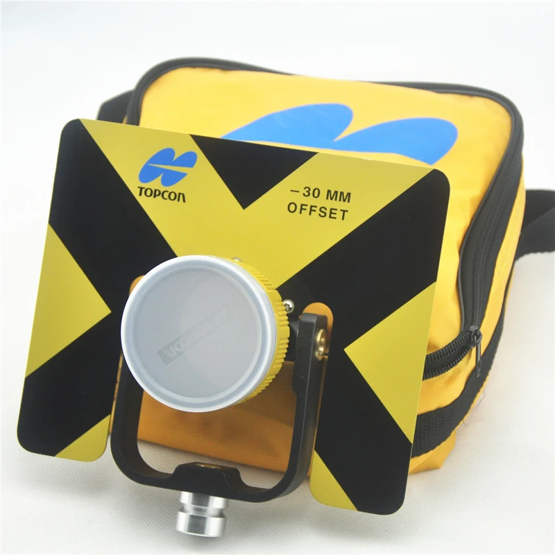 Новая желтая Одиночная призма для Topcon totaction Surveying 5/8x11 гнездовая резьба постоянная