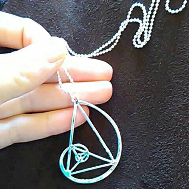 Оптовая продажа 10 шт./лот Fibonacci золотое ожерелье научные украшения Священная