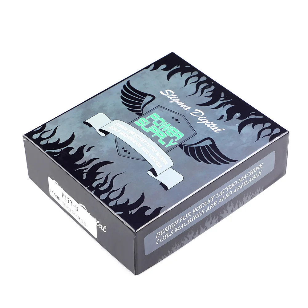

Critical Atom/Tattoo Power Supply Newest Aurora Shader Machine Power Liner Powerful Tattoo Supplies Black Box Powerful Machine