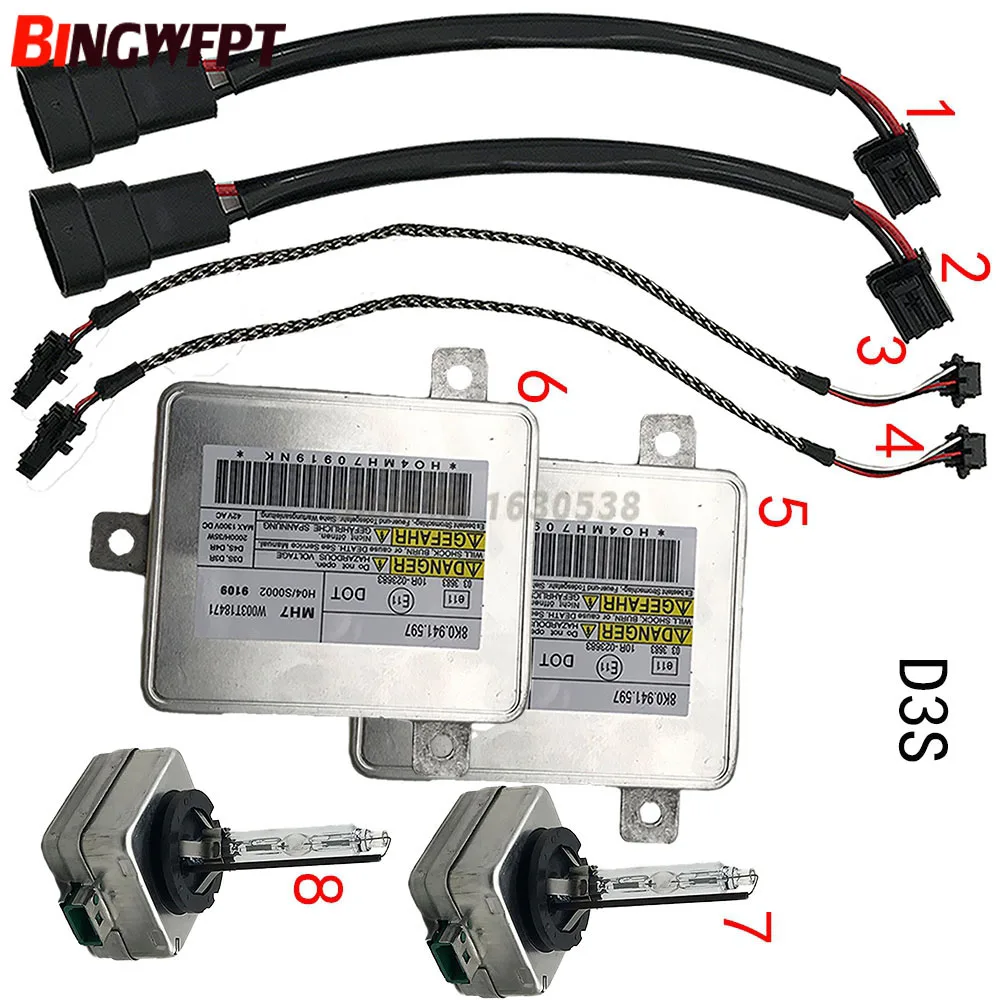 Высокое качество D3S/D4S/D4R ксеноновый балласт ECU W003T18471 8K0. 941 597 для Mitsubishi Audi A3 2008 2013 A4