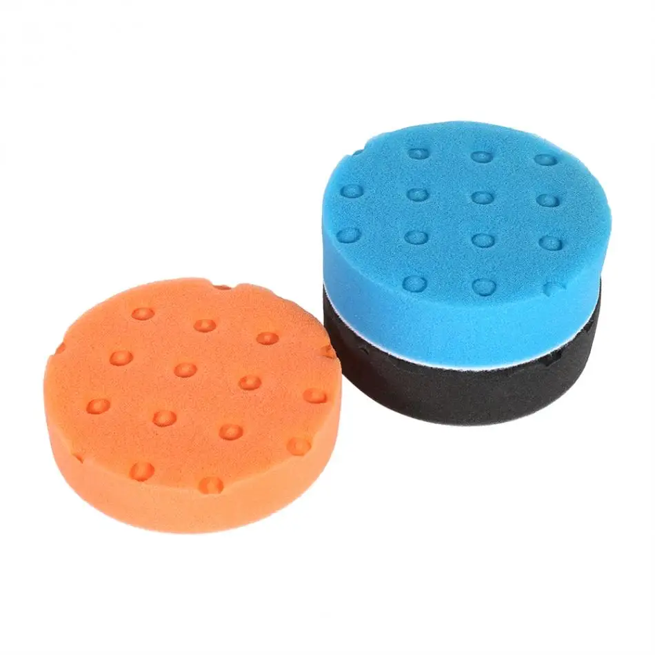 3Pcs 3/4/5/6/7 Inch Smart Washing Polishing Sponge Buffer Pad Set For Car Polisher | Автомобили и мотоциклы