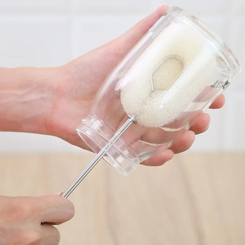 5 шт. антипригарная губка для бутылок с длинной ручкой|Чистящие щетки| |